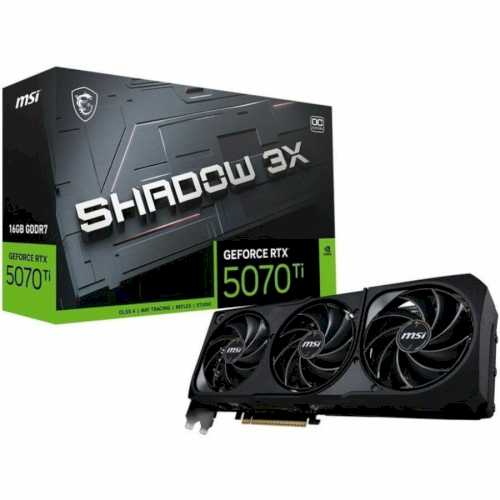 MSI GeForce RTX 5070 Ti 16G Shadow 3X OC Graphics Card