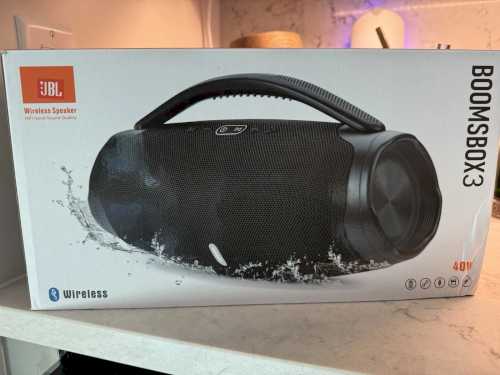 JBL Boombox 3 Wi-Fi Portable Wireless Speaker- Black