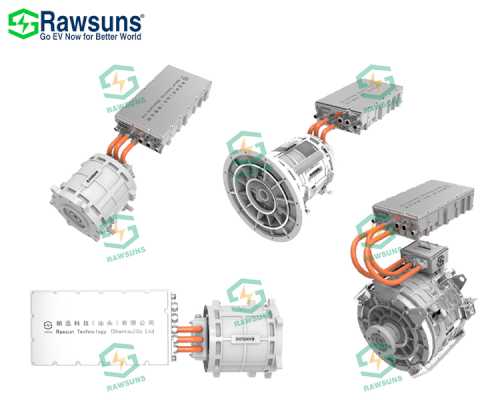 Rawsun 35KW 2in1 Non-Rare-earth DC Excitation Generator 3600RPM Suitable for Diesel Engines