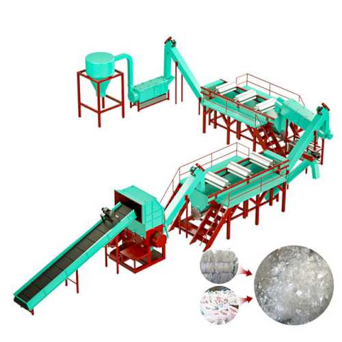 Automatic 300-3000kg/h PP PE Film Cleaner for Plastic Recycling Plant