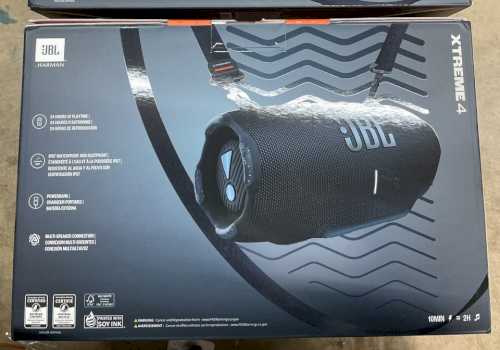 JBL Xtreme 4 Portable Bluetooth Speaker - Blue - JBLXTREME4BLUAM