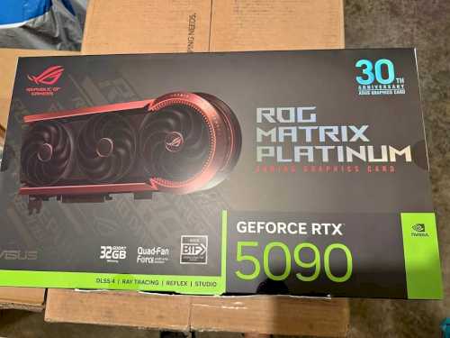 Wholesale NEW Edition (Sealed Packaging) — ASUS ROG Matrix Platinum GeForce RTX 5090