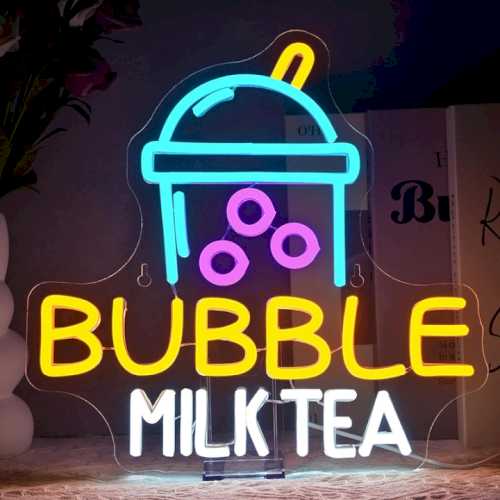 Milk Tea Neon Sign