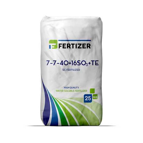7-7-40+16SO3+TE Water Soluble NPK Fertilizer