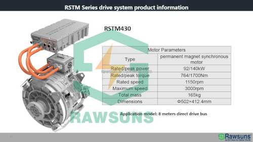 Electric Motor 140Kw 540V Ev Car Conversion Kit With Battery Marine Motor for Boat/Truck/Bus