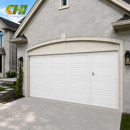 Residential Single Modern Garage Door with Pedestrian Door OEM Orders
