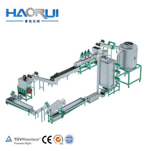 Automatic 500-5000kg/h Plastic Sheet Recycling Equipment in Plant