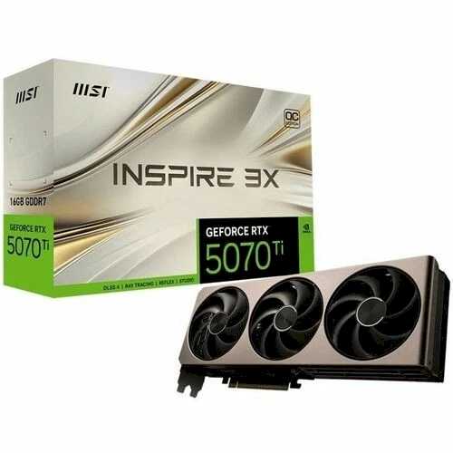New RTX 5070 Ti 16G INSPIRE 3X OC graphics card free shipping