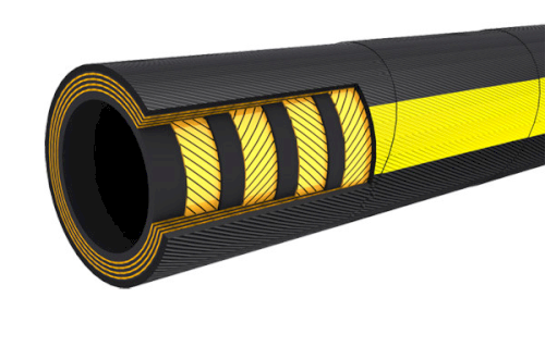 Concrete Pump Rubber End Hose - High Pressure Resistant Concrete Delivery Hose