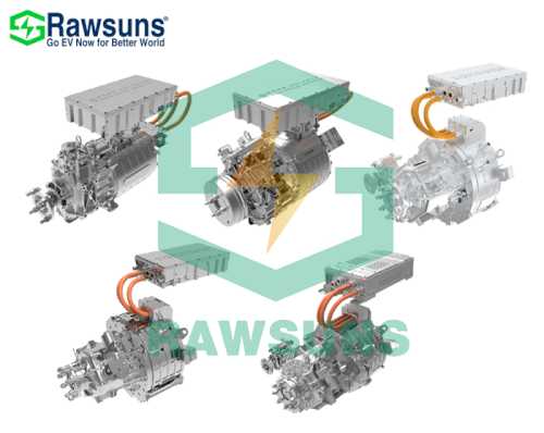 Electric Engine 160kw Electric Motor Ev Car Conversion Kit Electric Truck Conversion Kit for Bus Truck