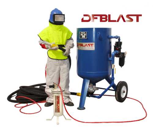 sandblast pot