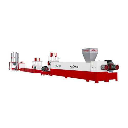 1000kg/h Pet Bottles Flakes Granulating Pelleting Line for Plastic Recycling Plant