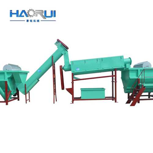Automatic 600-2000kg/h Polypropylene Polyethylene Bag Recycler in Plant