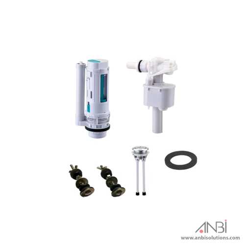 ANBI Toilet Repair Kit Universal Dual Flush Side Inlet Italy AB-DF-301-SI