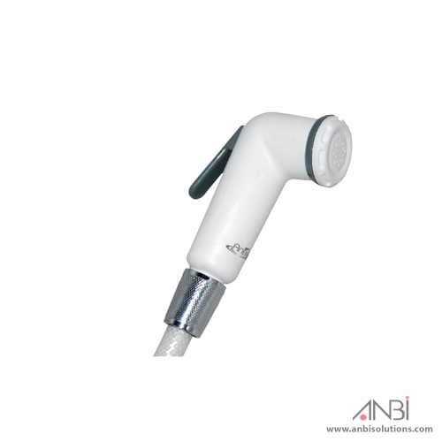 ANBI Italy Trigger Bidet Hand Sprayer Kit ROME ABBS-030-KIT-WH