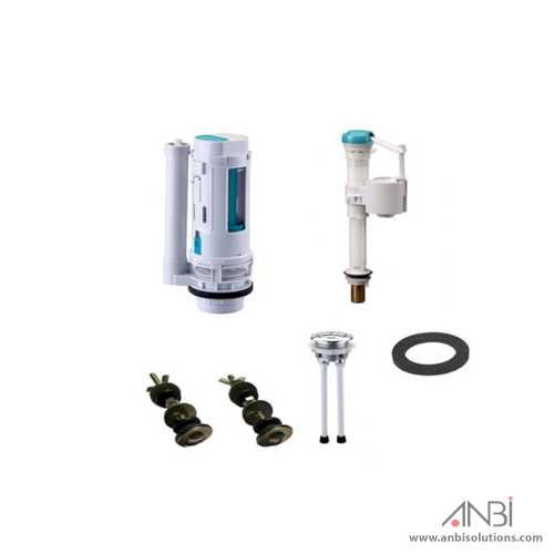 ANBI Universal Dual Flush Bottom Inlet AB-FV-201-BI